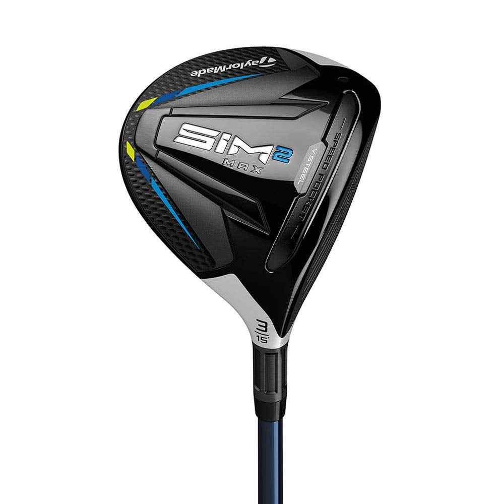 TaylorMade SIM 2 Max Fairway Links Legierter Stahl Steif 15 Grad, Links Legierter Stahl Steif 15 Gra