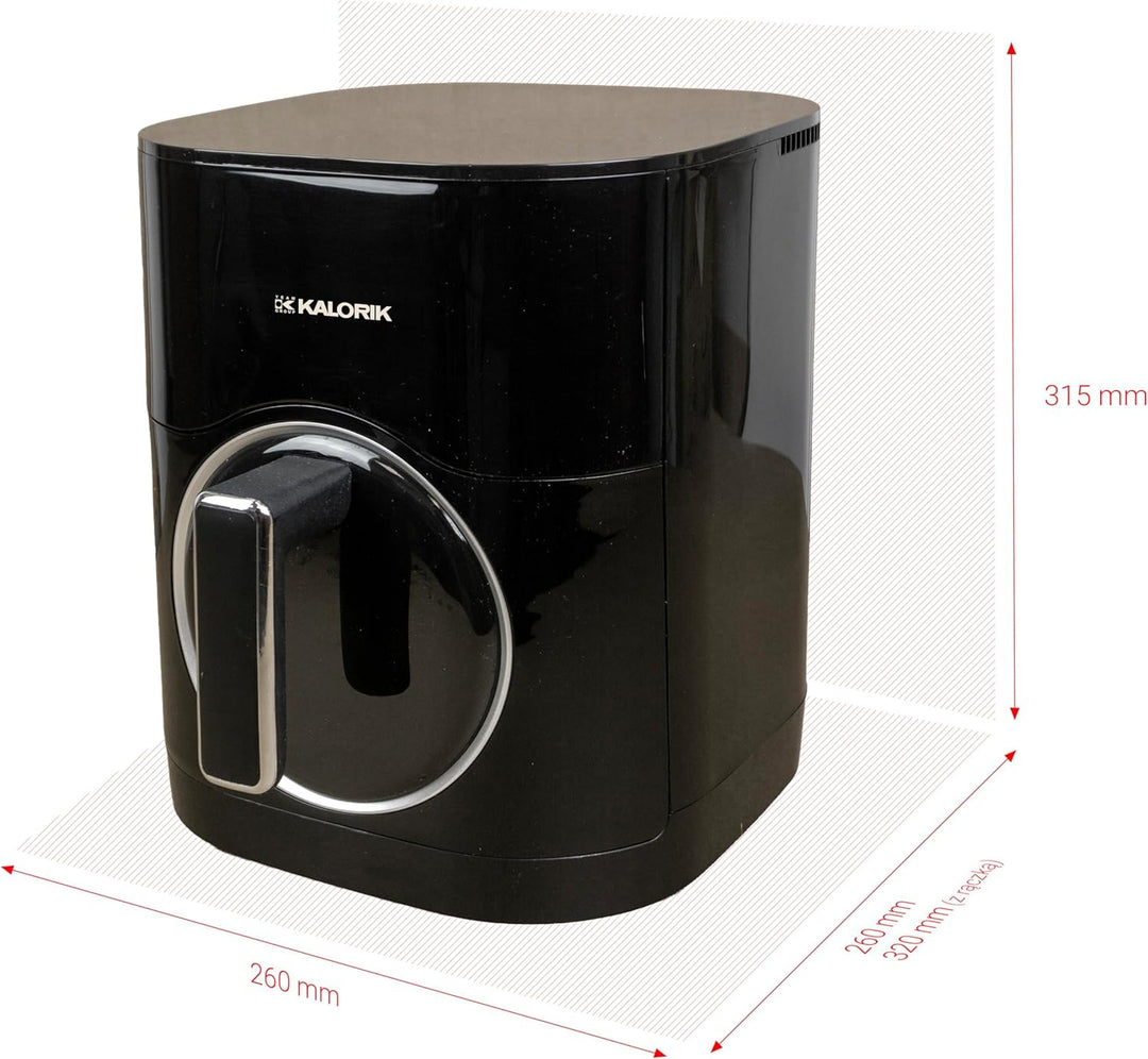 Kalorik - Airfryer - Heissluftfritteuse - XXL 6L, 40-200 °C - 13 Automatische Programme, Auftauen, A