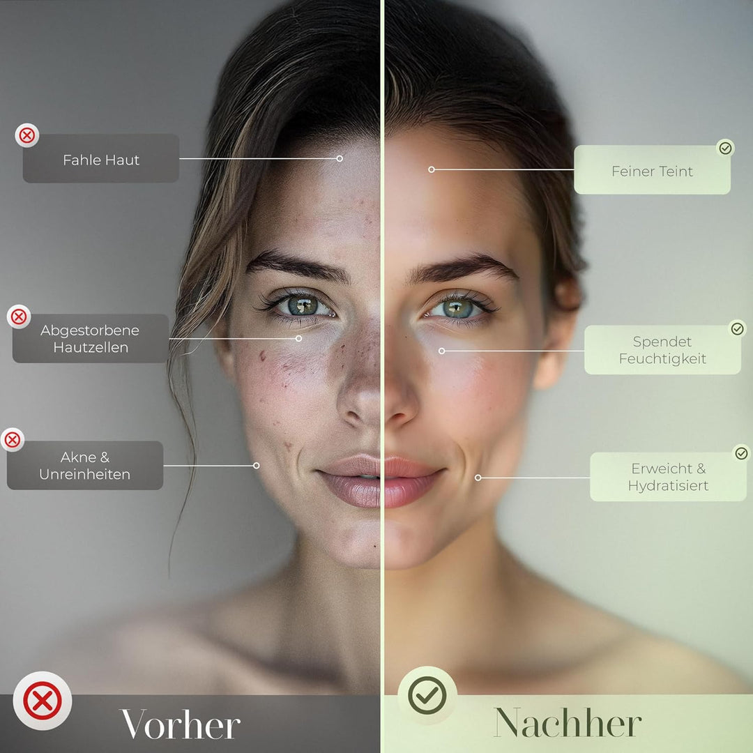 Peeling Salzpeeling für Gesicht und Körper, Sauna Salzpeeling, für eine sanfte und geschmeidige Haut