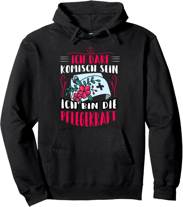 Krankenschwester Geschenk Krankenhaus Spruch Hospital Pflege Pullover Hoodie