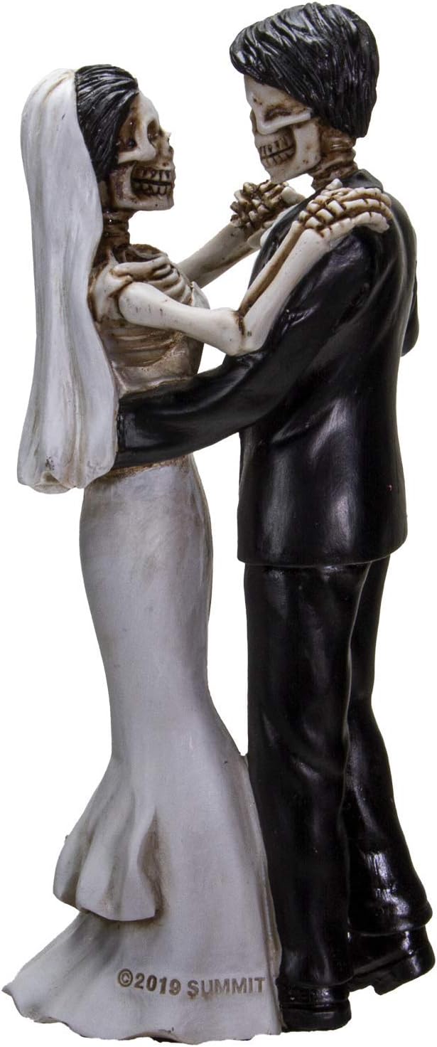 Pacific Giftware Skelett Figur - Brautpaar Love Never Dies - First Dance | Hochzeitspaar Gothic Deko