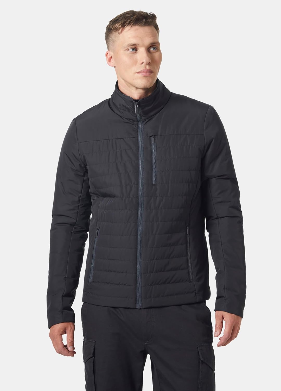 Helly Hansen Herren Crew Insulator 2.0 Funktionsjacke (1er Pack) XL Ebenholz, XL Ebenholz