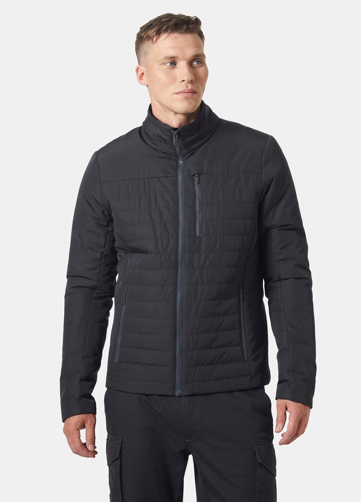 Helly Hansen Herren Crew Insulator 2.0 Funktionsjacke (1er Pack) XL Ebenholz, XL Ebenholz