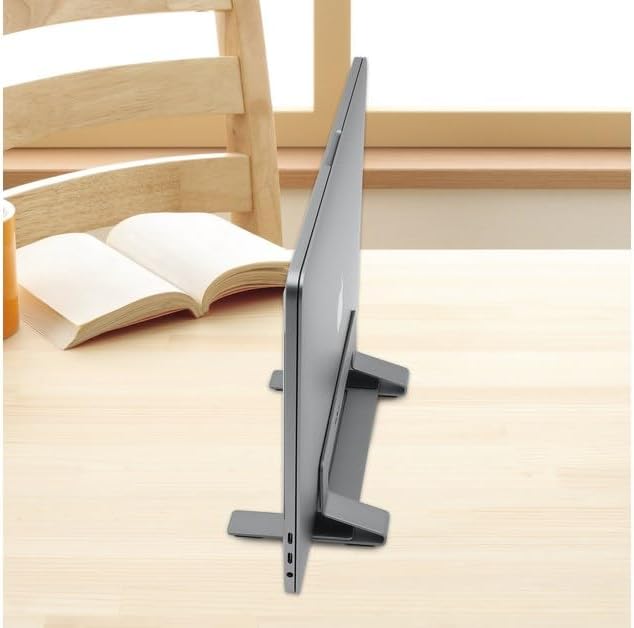 Macally VCSTAND Platzsparender und stilvoller Stahlständer für MacBook, MacBook Air, MacBook Pro und
