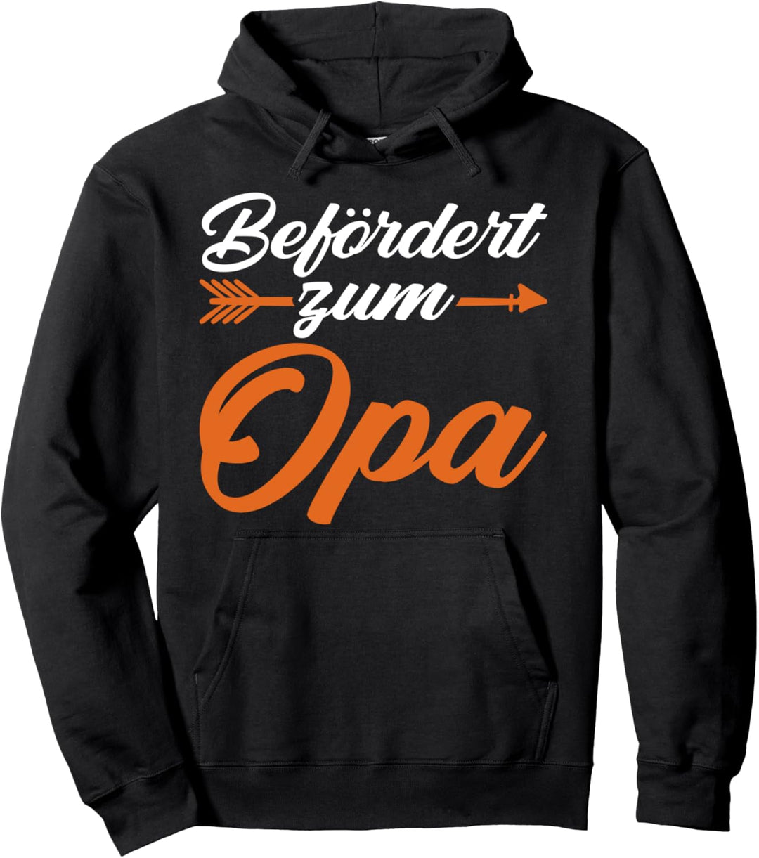 Befördert Zum Opa Pullover Hoodie