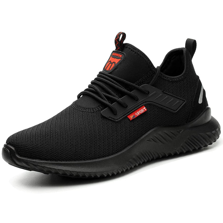 Calish Sicherheitsschuhe Herren Damen Arbeitsschuhe Leicht Stahlkappenschuhe Sportlich rutschfeste A