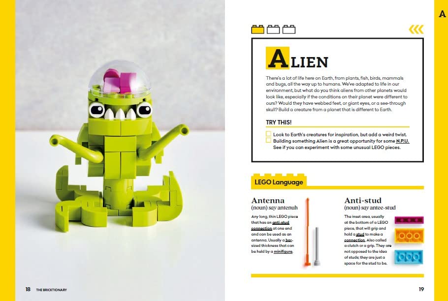 The Bricktionary: Brickman's Ultimate Lego A-Z, Taschenbuch