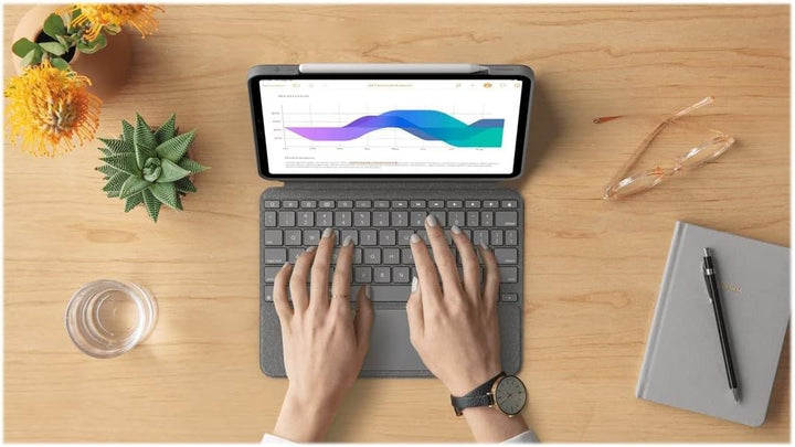 Logitech Combo Touch - Grey - ESP MEDITER