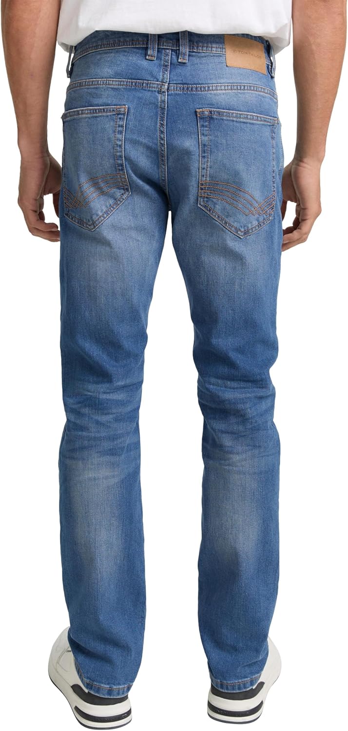 TOM TAILOR Herren Jeans 33W / 34L 10119 - Used Mid Stone Blue Denim, 33W / 34L 10119 - Used Mid Ston