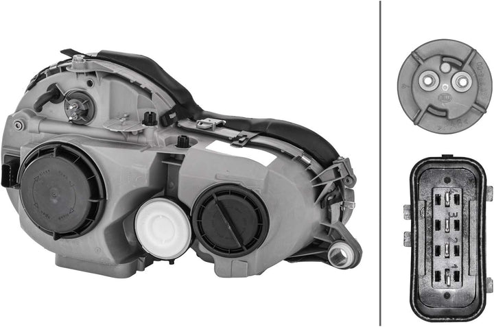 HELLA 1D9 007 970-031 Halogen-Hauptscheinwerfer - links - für u.a. Mercedes-Benz E-Class (W210) Link