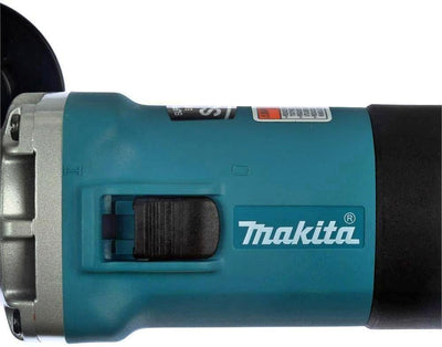 Makita GD0800C Geradschleifer 750 W, Blau, Grau