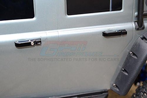 GPM Aluminium Door Handle for TRX-4 Trail Defender Crawler - 16Pc Set Black