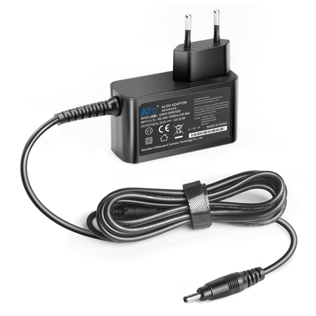 KFD Netzteil 26V Ladegerät Ladekabel für Leifheit Regulus AquaPowerVac 11914 Saugwischer Wischsauger