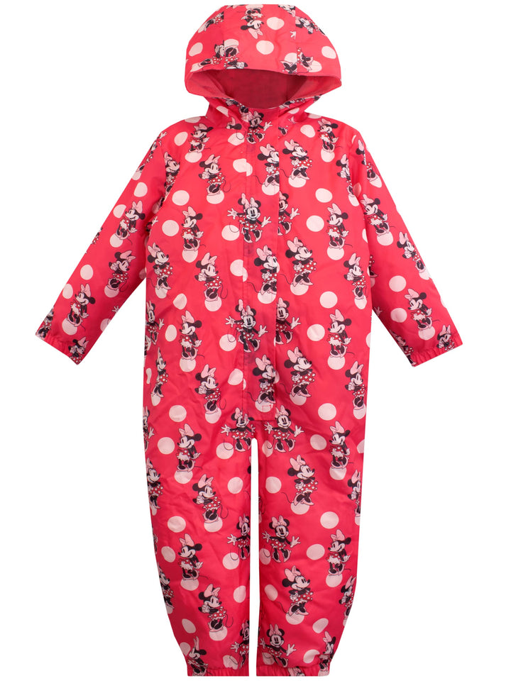 Disney Mädchen Pfützenanzug Minnie Maus 98 Rosa, 98 Rosa