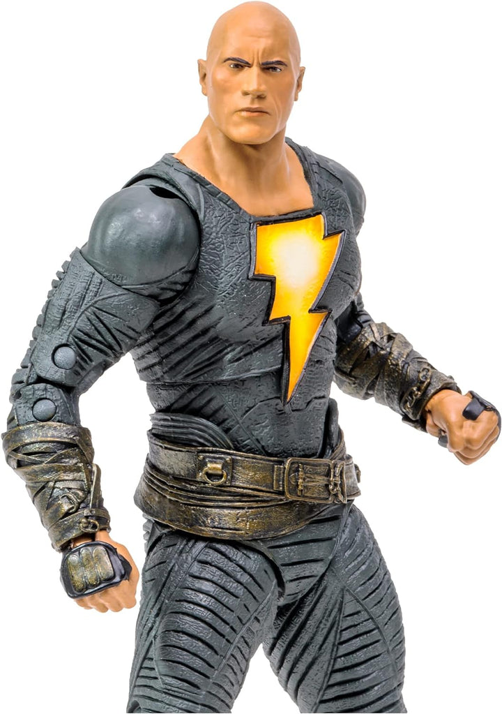 McFarlane Actionfigur DC Black Adam - Black Adam (Heroe Anzug) Mehrfarbig TM 15256, Bunt Schwarz Ada