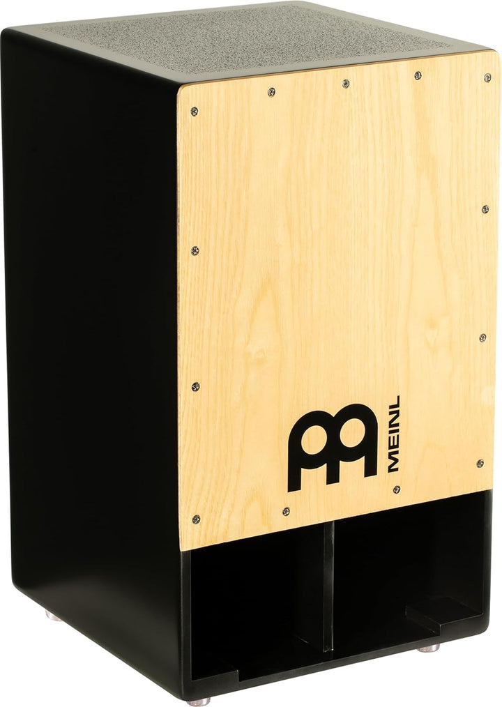 Meinl Percussion Subwoofer Cajon - Trommel mit Snare und extrem tiefem Bass - American White Ash Fro