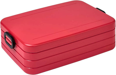 Mepal Brotdose Large - Brotdose mit Bento Box - Für 4 Sandwiches oder 8 Brotscheiben - Lunchbox für