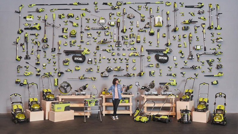 RYOBI 18 V ONE+ Akku-Kompakt-Kultivator RY18HCA-0 (5 cm Arbeitstiefe und 12 cm Arbeitsbreite, 5 cm A