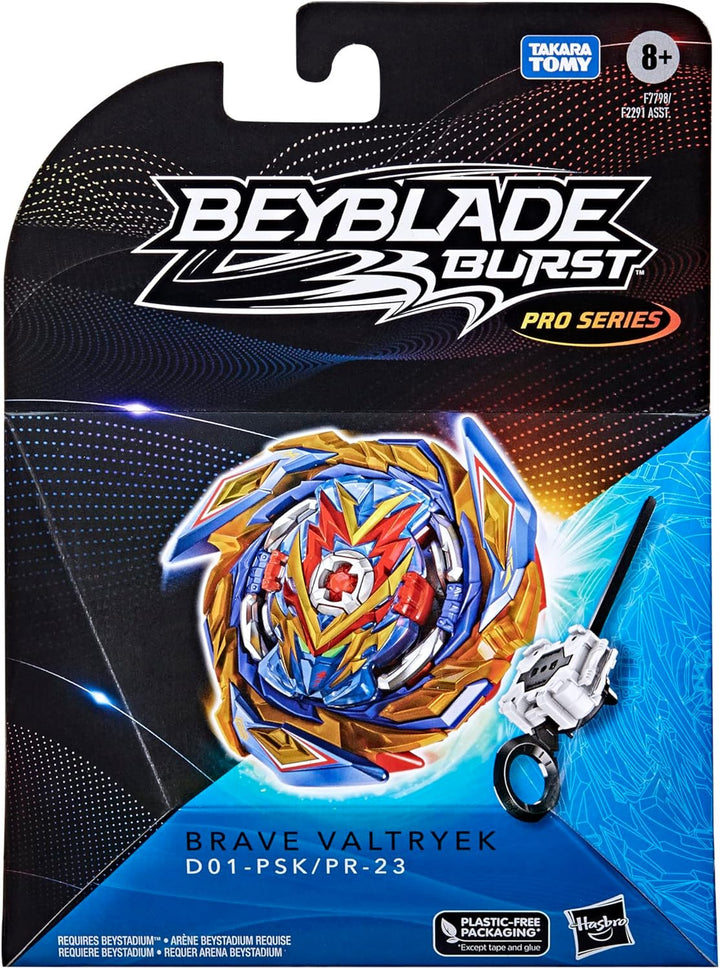 Beyblade Burst Pro Series Brave Valtryek Spinning Top Starter-Set, Angriffstyp, Spielzeug für Kinder