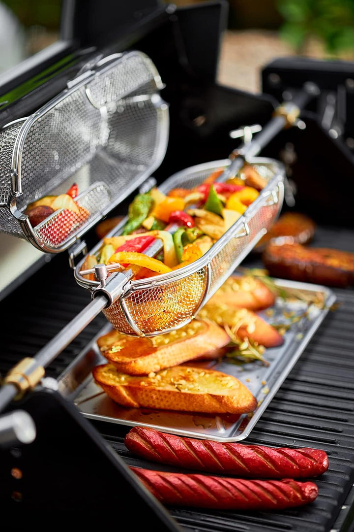 RÖSLE Barbecue Universalschale, Hochwertige Edelstahlschale zum Marinieren, Servieren oder als Tropf