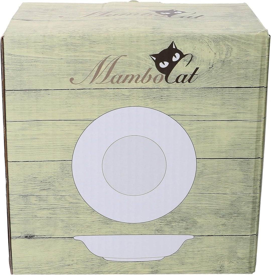 MamboCat White Biata 6x Suppen-Teller I Steingut-Geschirr matt-weiss für 6 Personen - zeitlos-elegan