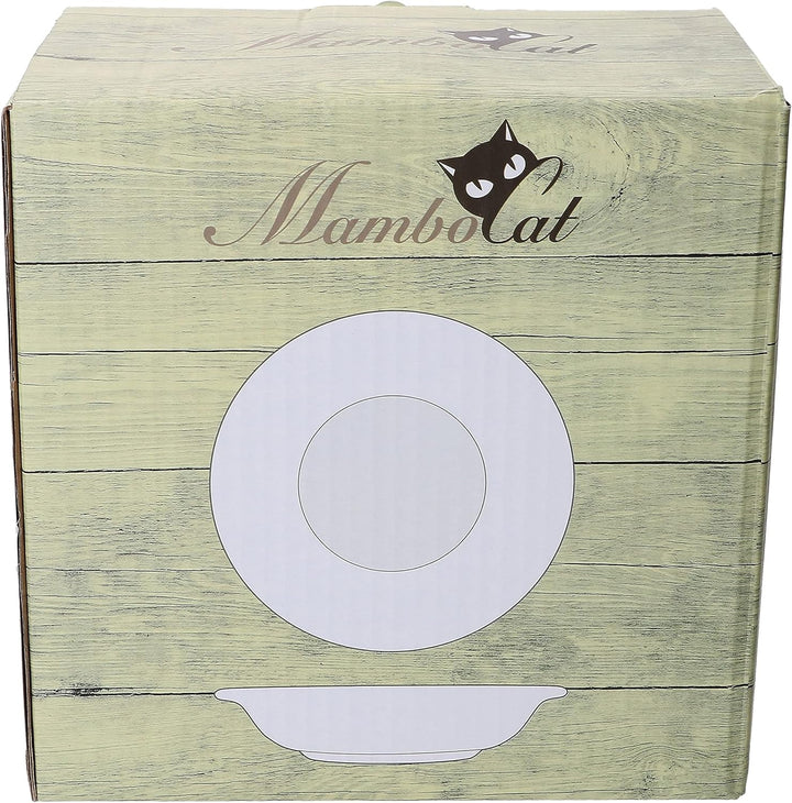 MamboCat White Biata 6x Suppen-Teller I Steingut-Geschirr matt-weiss für 6 Personen - zeitlos-elegan