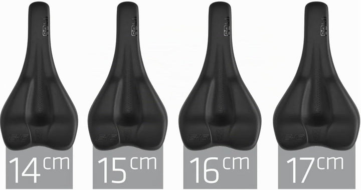 SQlab Unisex – Erwachsene 610 Ergolux Active 2.1 Trekking MTB Tour &amp; Travel Fahrradsattel, Schwarz,