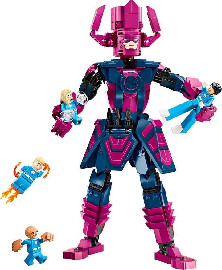 LEGO ǀ Marvel Fantastic Four vs. Galactus Baufigur - Bauset mit Superhelden - Spielset mit The Thing