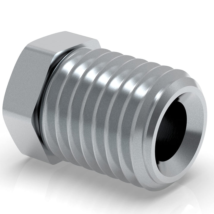 100x Verschraubung M10 x 1,25 für Bremsleitung 4,75 mm Bördel E Typ M Profi Verbinder DIN/ISO 1651 k