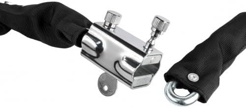 AXA Hawk Kettenschloss – Länge 100 cm – Sicherheitsstufe 8 – gehärtete Stahlglieder 8 mm Gen 1, Gen