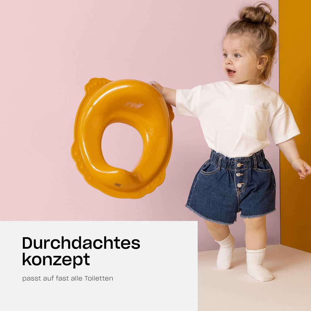 Hylat Baby Toilettensitz Kinder hilfreich beim Toilettentraining, für Mädchen und Jungen, solides Ma