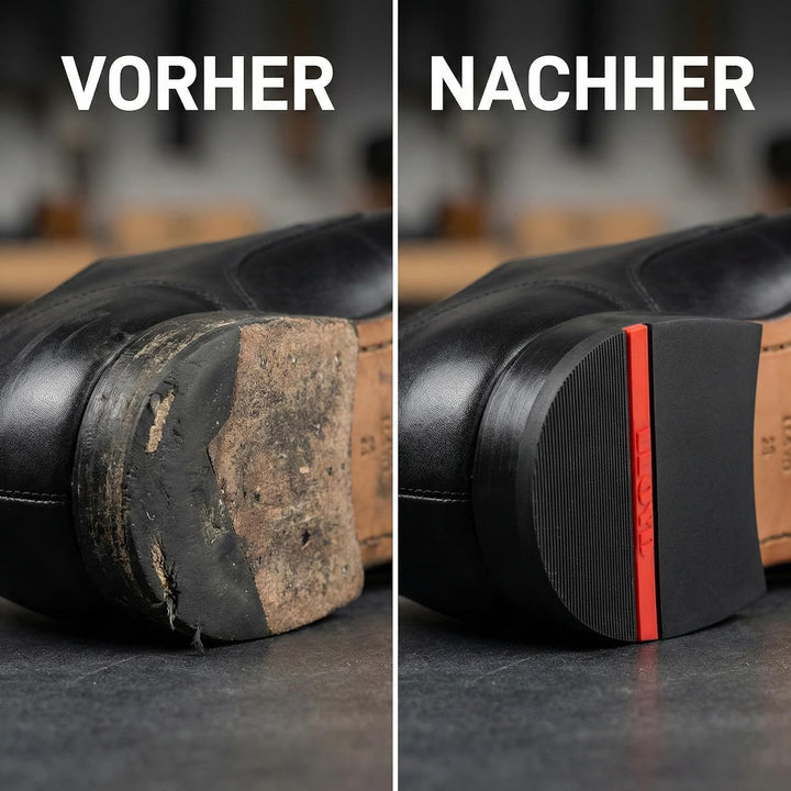 Langlauf Schuhbedarf 1 Paar Lloyd Absätze für Strassenschuhe - Reparatur-Set schwarz/Repair Sole Pad
