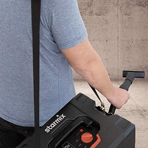 Starmix Akkusauger Quadrix L 18V (ohne Akkupack/Ladegerät), Leichter und kompakter Sauger für mobile