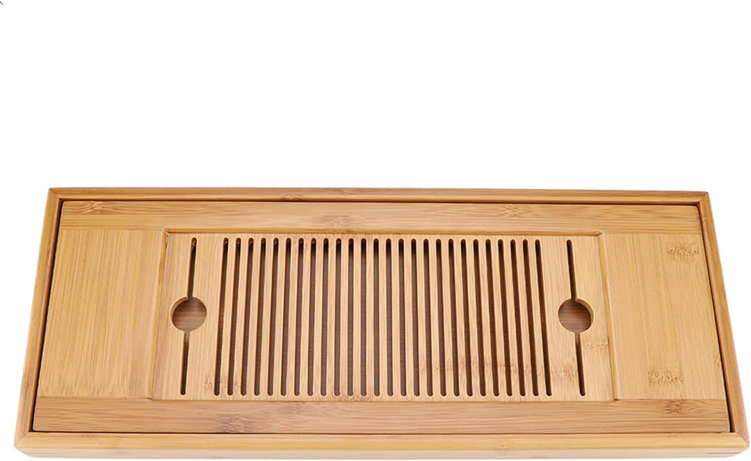 Chinesisches Teetablett aus Bambus,Geschmackvolle Bambus japanischen/chinesischen Gongfu Tee Tisch,T