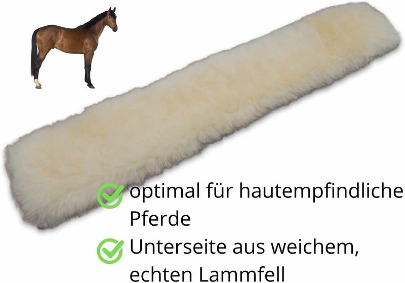 AMKA Lammfell Gurtschoner 60 cm und 80 cm, 60