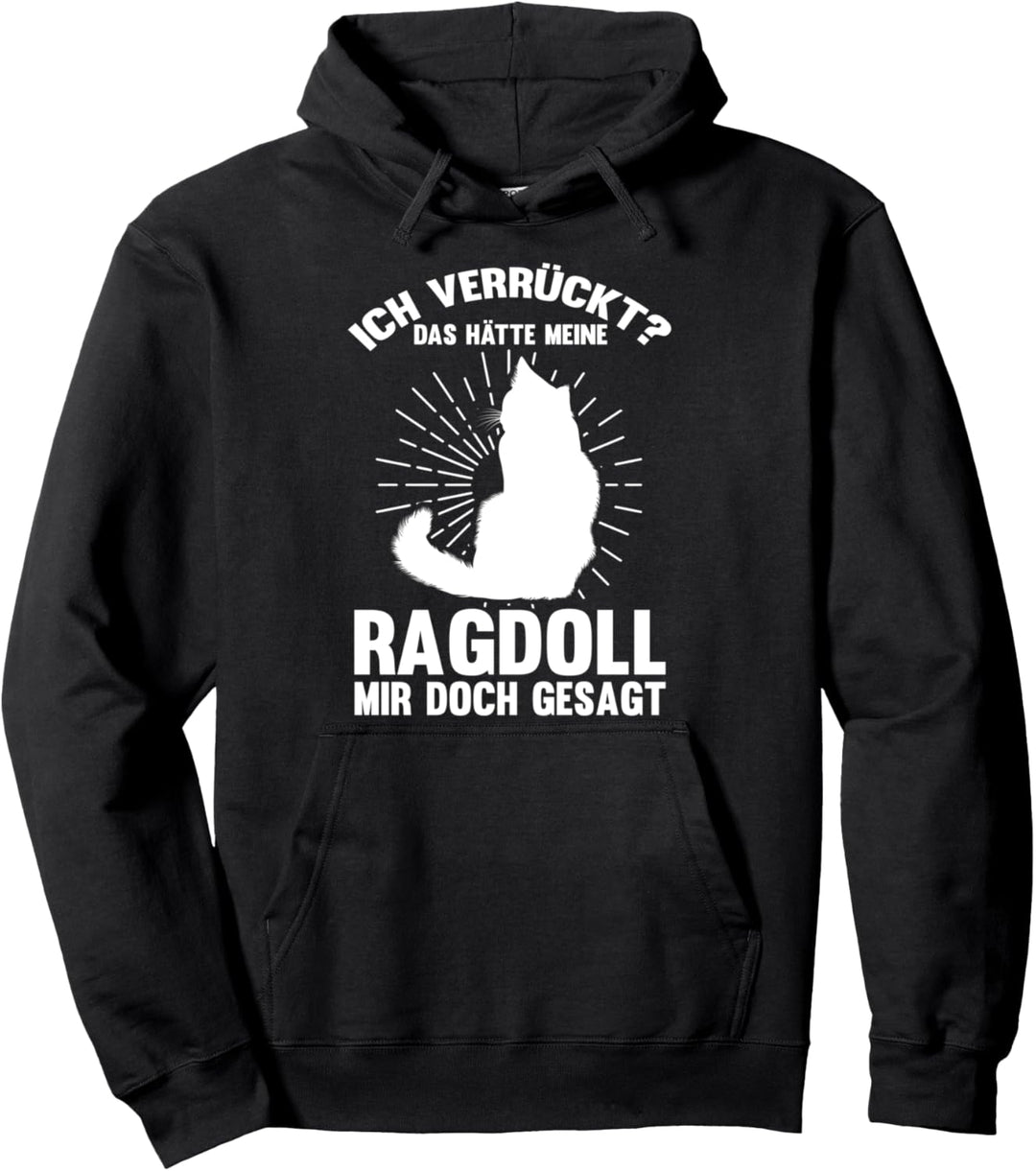 Katzenbesitzer Katze Kater Ragdoll Pullover Hoodie