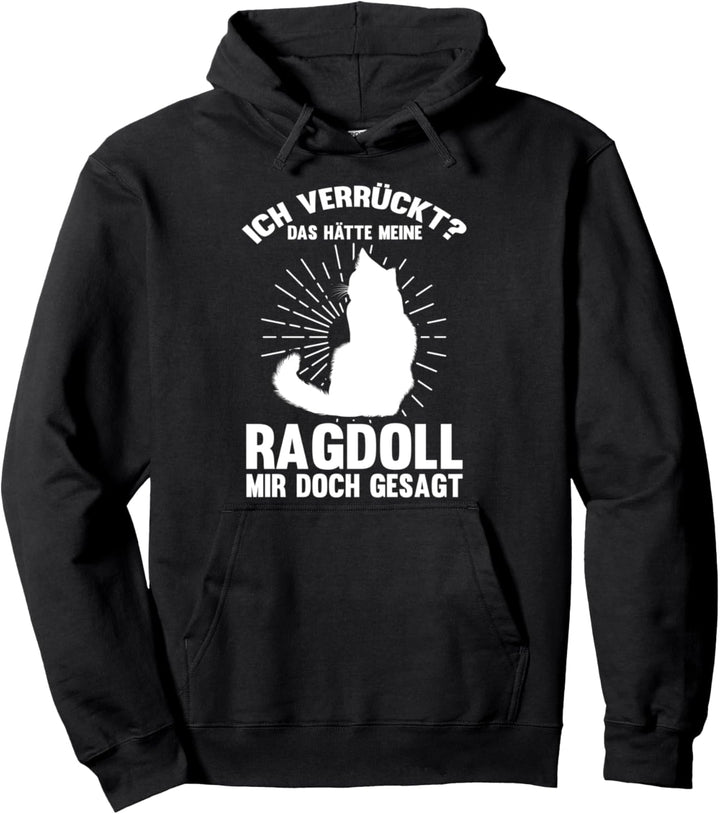 Katzenbesitzer Katze Kater Ragdoll Pullover Hoodie