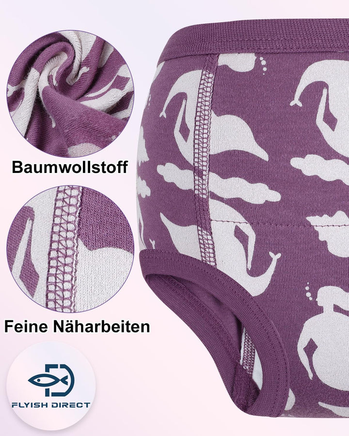 Baby Töpfchen Trainingshose, Packung mit 10 Kinder Töpfchentraining Unterwäsche für Jungen und Mädch