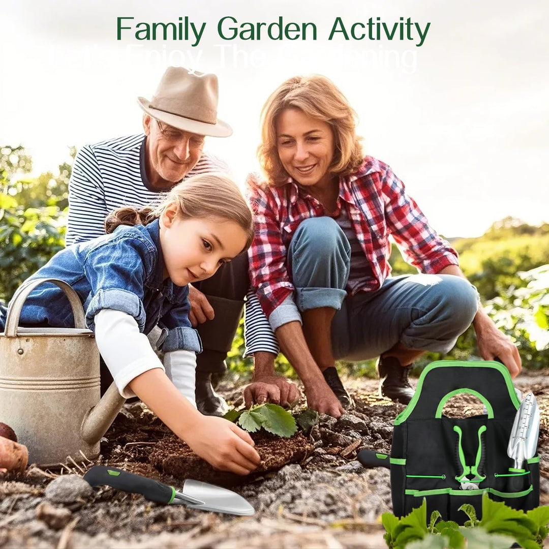 Housolution Gartengeräte Set, 8 PCS Gartenarbeit-Handwerkzeug-Set, Robust Aluminiumlegierung Gartena