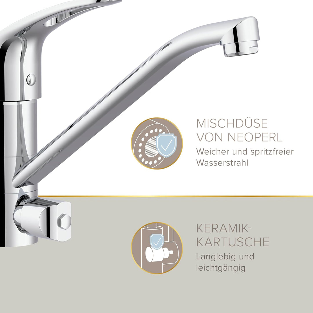 Lenz KELA Küchenarmatur chrom 44831002