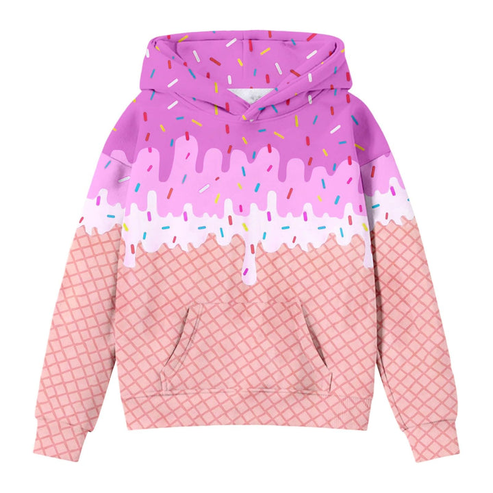 Generisch Pullis Damen Teenager Süsse Hoodies für Teenager-Mädchen, Trendige, adrette Kapuzenpullove