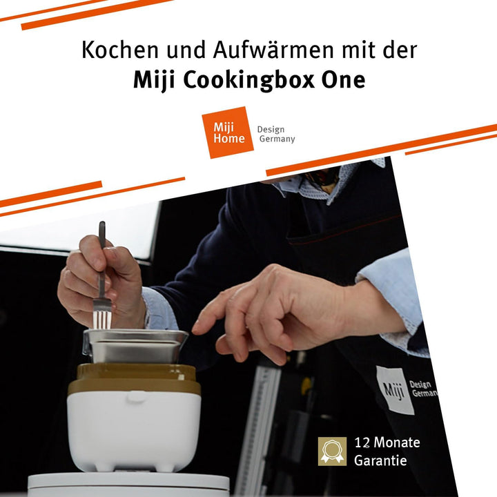 Miji Campingkocher,1Liter,250Watt,mobiler Dampfgarer, platzsparend,geräuschlos und geruchsfrei koche