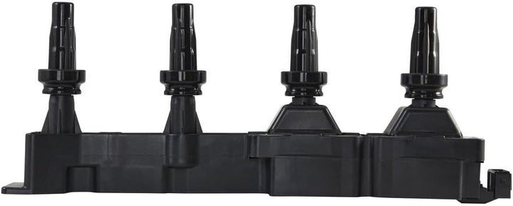 HELLA 5DA 193 175-461 Zündspule - 12V - 4-polig - inkl. Zündkerzenstecker - geschraubt