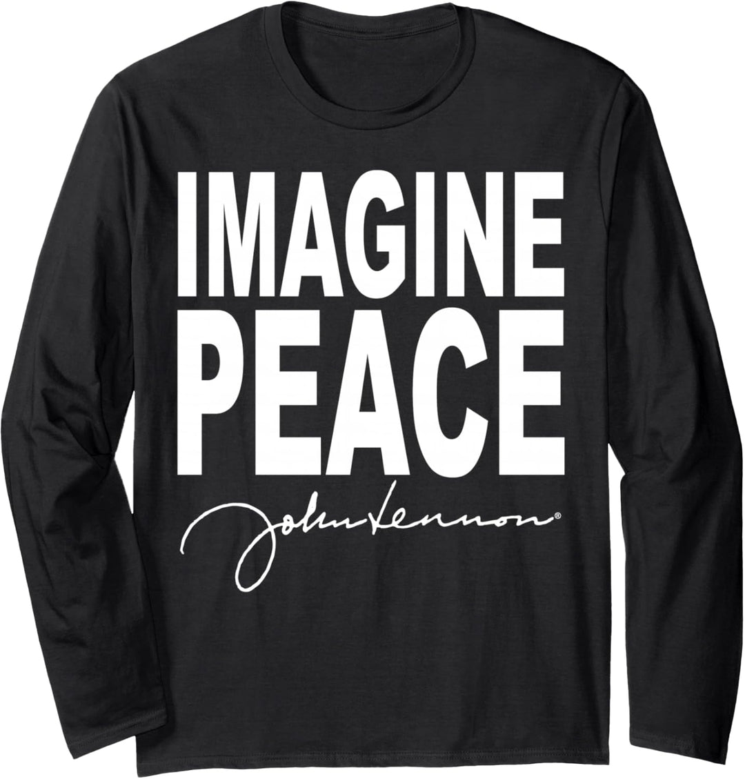 John Lennon - Stell dir Frieden vor Langarmshirt