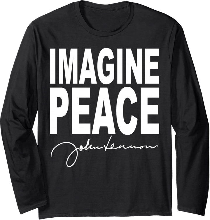 John Lennon - Stell dir Frieden vor Langarmshirt