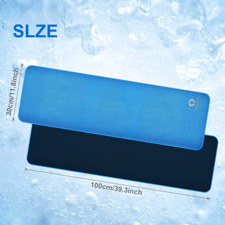 Sukeen Kühlendes Handtuch, Kühlhandtuch 100 x 30 cm, Ice Cooling Towel für Hals und Gesicht, Kühlend
