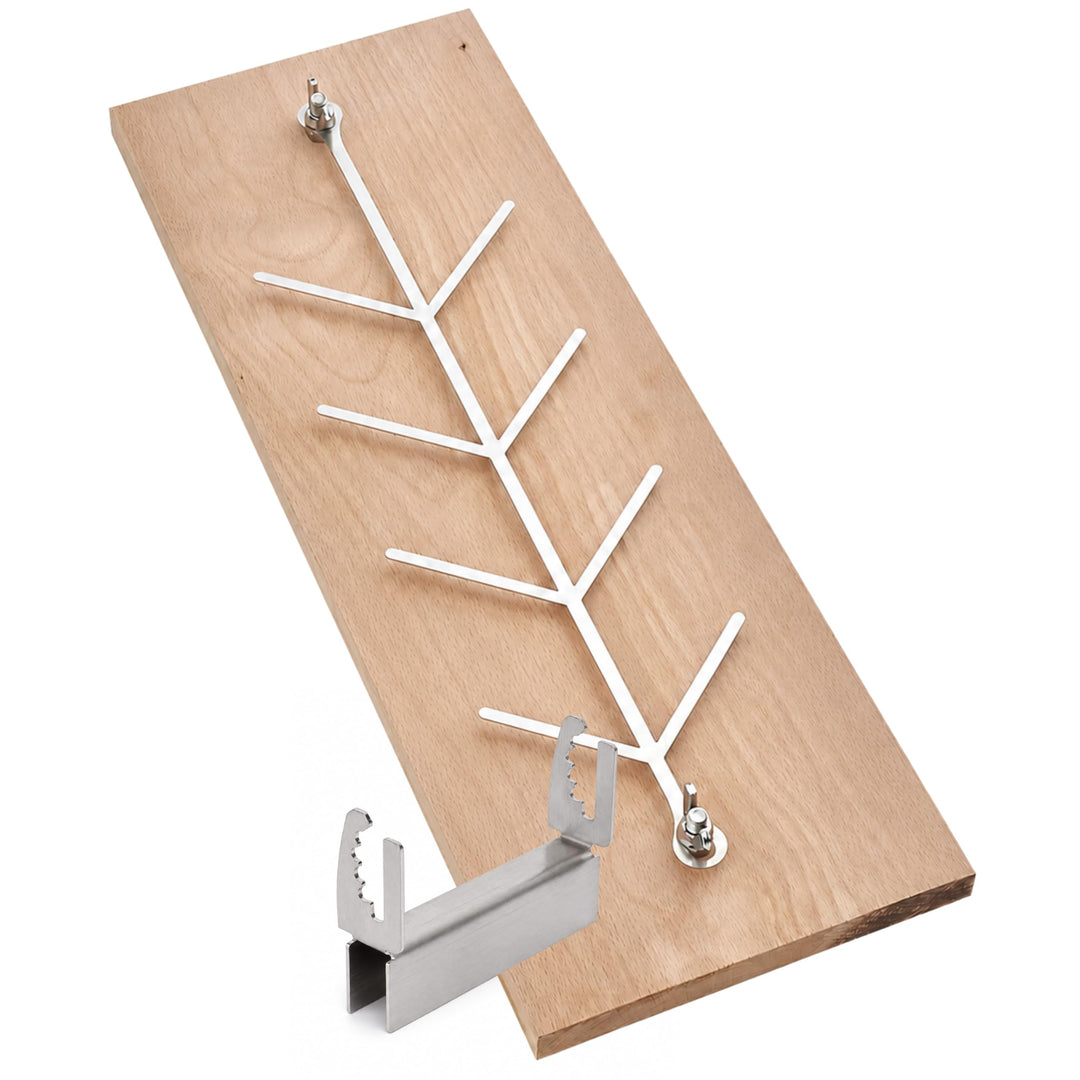 Flammlachsbrett, Räucherbrett, Flammlachs Brett aus dt. Buche. Geeignet für Feuerschalen,Outdoor Gri