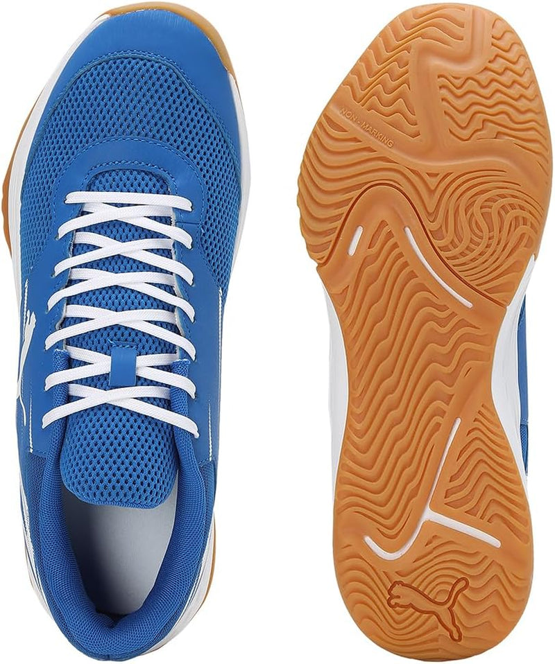 PUMA Unisex Varion Ii Indoor Court Shoe 36 EU Puma Team Royal Puma White Gum, 36 EU Puma Team Royal