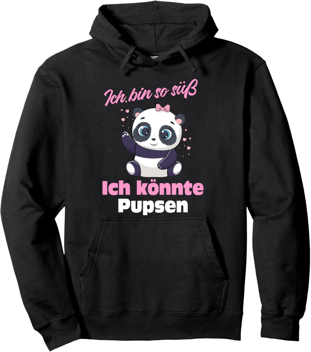 Panda Niedlicher Pandabär Pullover Hoodie