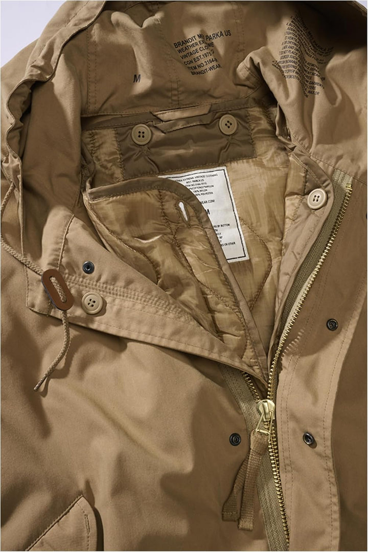 Brandit M51 US Parka 4XL camel, 4XL camel